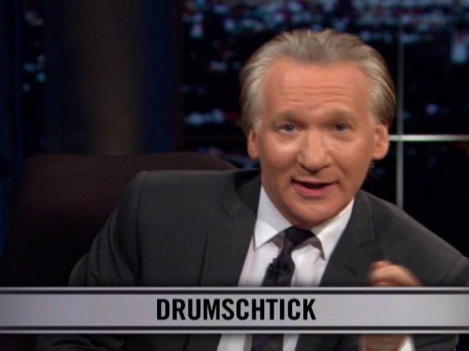 Real Time With Bill Maher: New Rule - Drumschtick