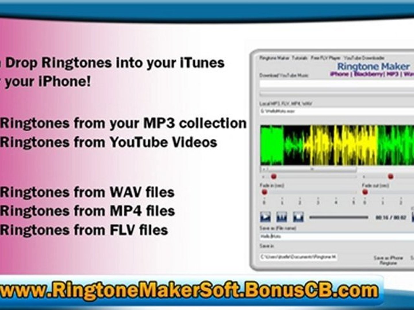 Ringtone Maker Software Easily Make Your Own Ringtone For Video Dailymotion