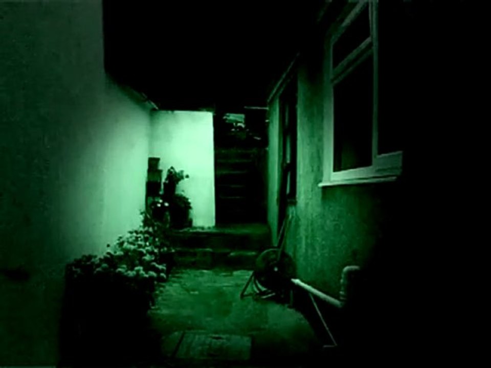 Ghost filmed on security camera