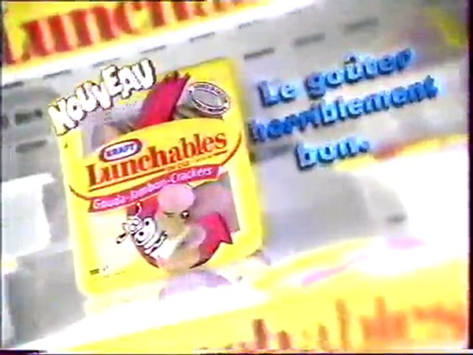 Publicité LUNCHABLES Le Goûter Horiblement Bon 2000