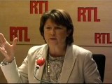 Martine Aubry, première secrétaire du PS : Nous voulons un