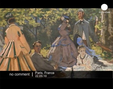 Claude Monet exhibition in Paris - no comment