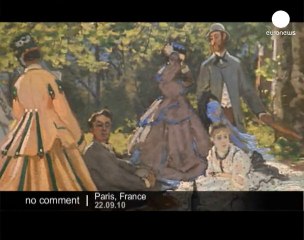 Claude Monet exhibition in Paris - no comment