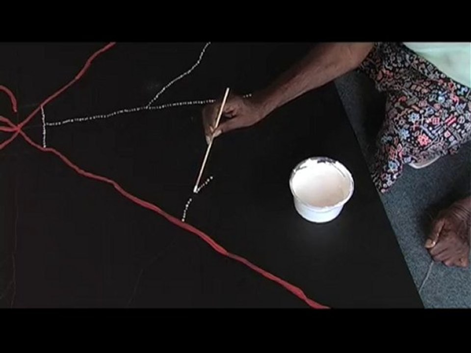 Artistes aborigènes en résidence à l'Abbaye de Daoulas - 1