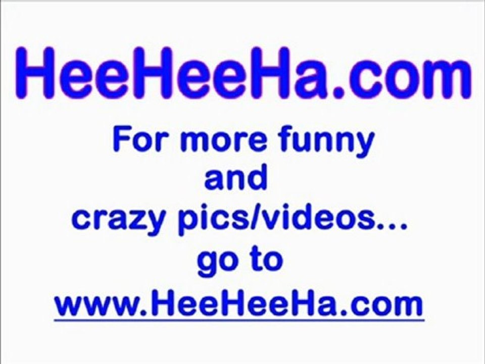 Funny motorcycle crash