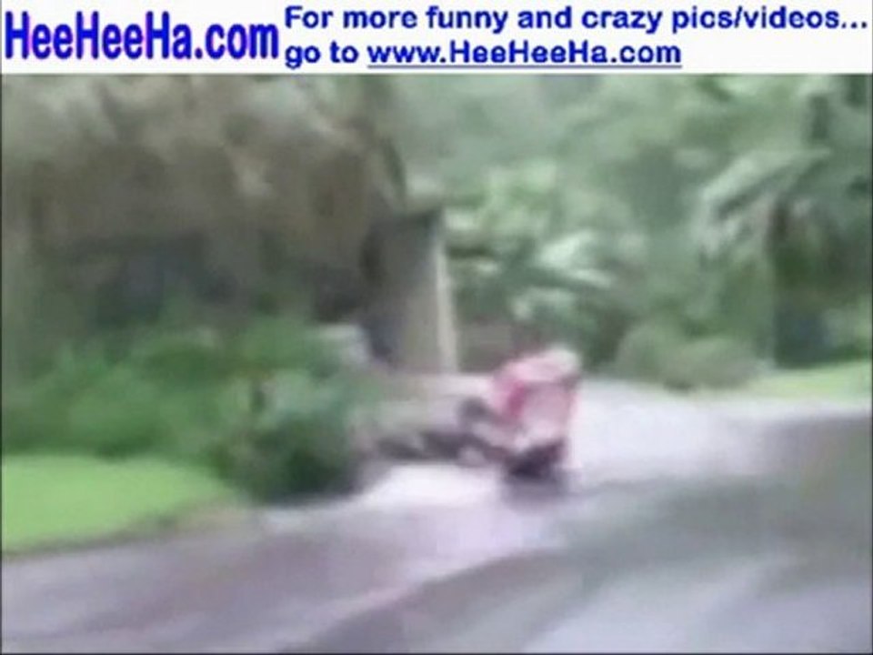 funny kid car accident
