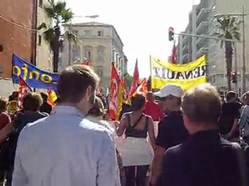 manif du 23 septembre 2010 toulon suite