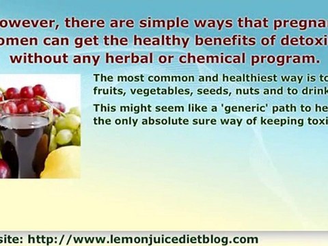 Detoxing While Pregnant! - An Important Question!