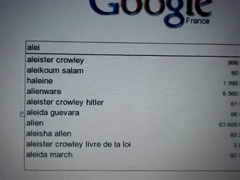 Satanisme - Google et 666 - Aleister Crowley