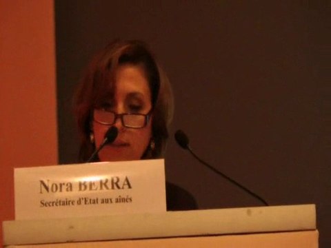 Nora Berra : 1ères Assises de l'aide à domicile