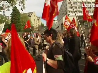 Manifestation contre les retraites : le zapping