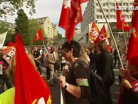 Manifestation contre les retraites : le zapping