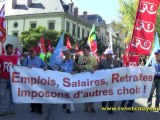 Prés de 13.000 manifestants dans les rues de Chambéry