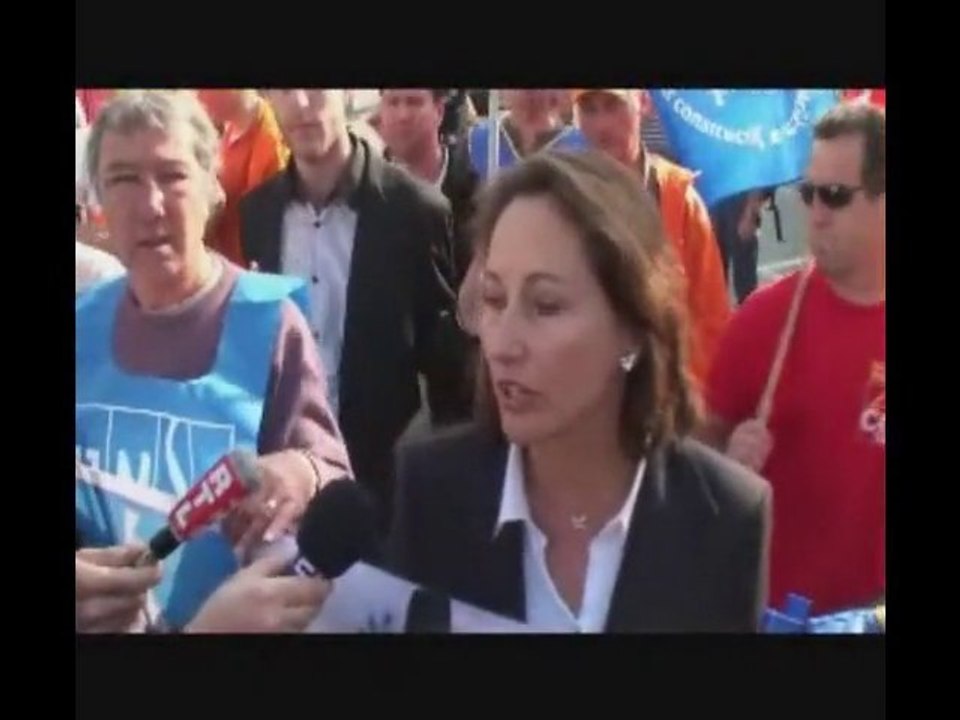 Ségolène Royal Manif Poitiers 23/09/2010 1