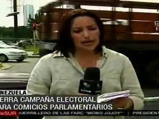 Venezuela cierra campaña electoral para comicios parlamenta
