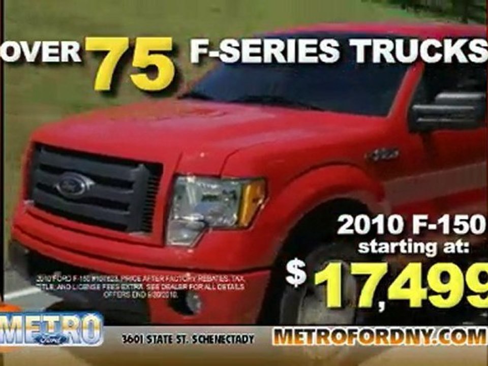 2010 Ford F-150-Syracuse NY-Metro Ford