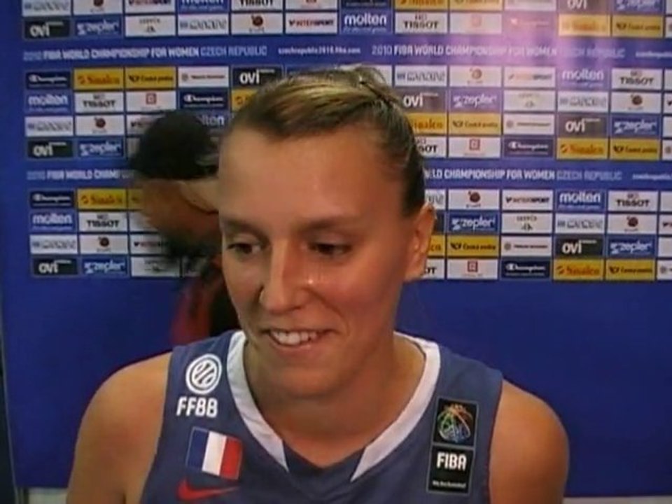 Mondial 2010 - Interview Marion Laborde après France-Sénégal