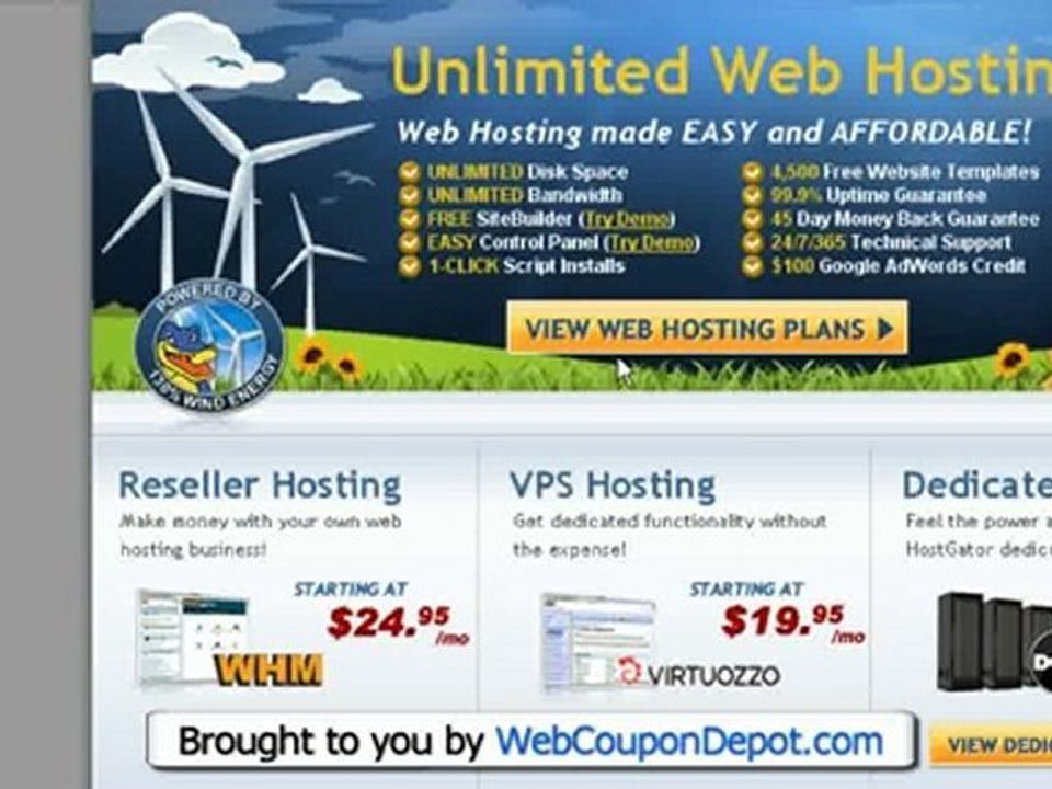 (The Best Web Hosting Companies) - Hostgator Coupon