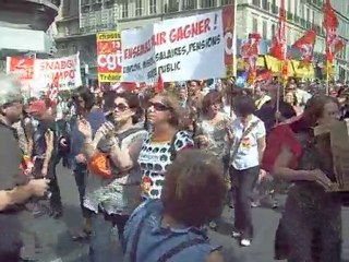 Retraites:manifestation du 23 septembre 2010 à Marseille  -1