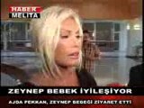 AJDA PEKKAN, ZEYNEP BEBEĞİ ZİYARET ETTİ