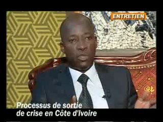 Blé Goudé parle: Processus de sortie de crise, désarmement