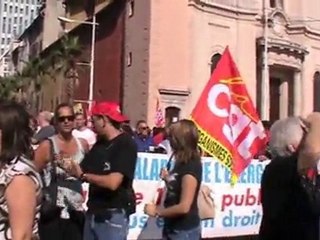 Manifestation du 23 septembre  2010 à Toulon