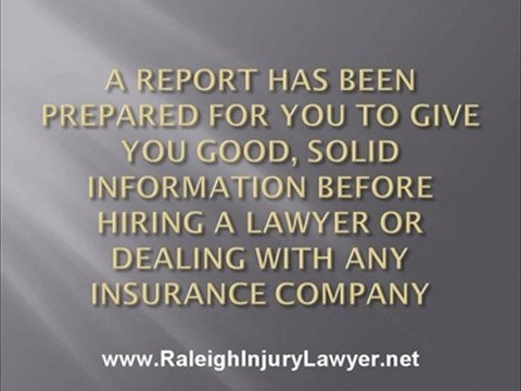 Raleigh Injury Lawyer | Injury Lawyer Raleigh NC