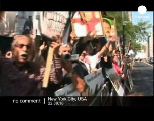 Protests outside United Nations summit - no comment