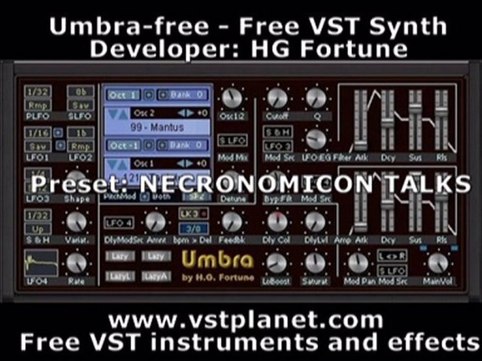 Umbro-free - Free VST synth - vstplanet.com