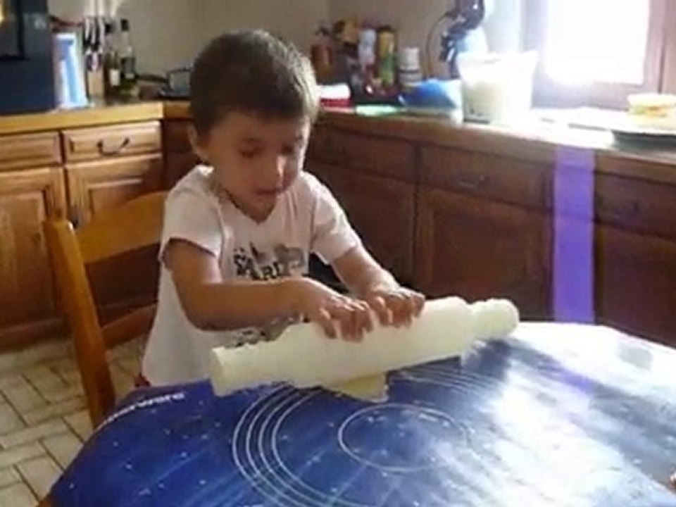 Timeo en vacances chez Mamie