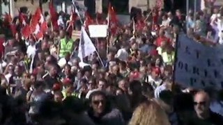 Manifestation contre la réforme des retraites à Nancy