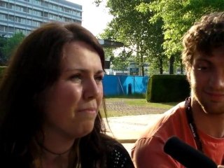 4 members of the UK Youth Climate Coalition at Bonn 2010