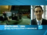 NATIONS UNIES - Le discours d'Ahmadinejad provoque le ...