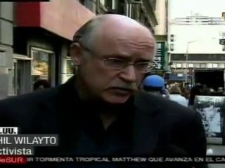 Activistas estadounidenses organizan campaña contra Irán c