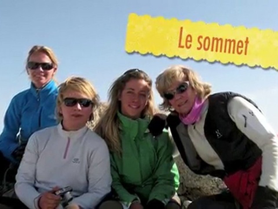 Randonnée glaciaire dans le massif du Mont Blanc