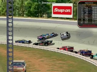 2010 CRL Modified Division - Salem pre-q. practice crash