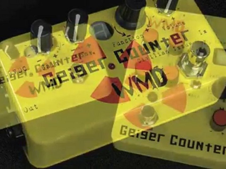 WMD Geiger Counter Guitar Pedal Demo by MusicGearFast.com