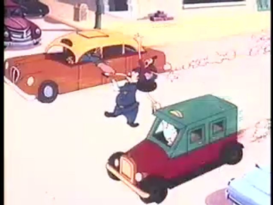 Popeye the Sailorman in "Taxi-Turvy"