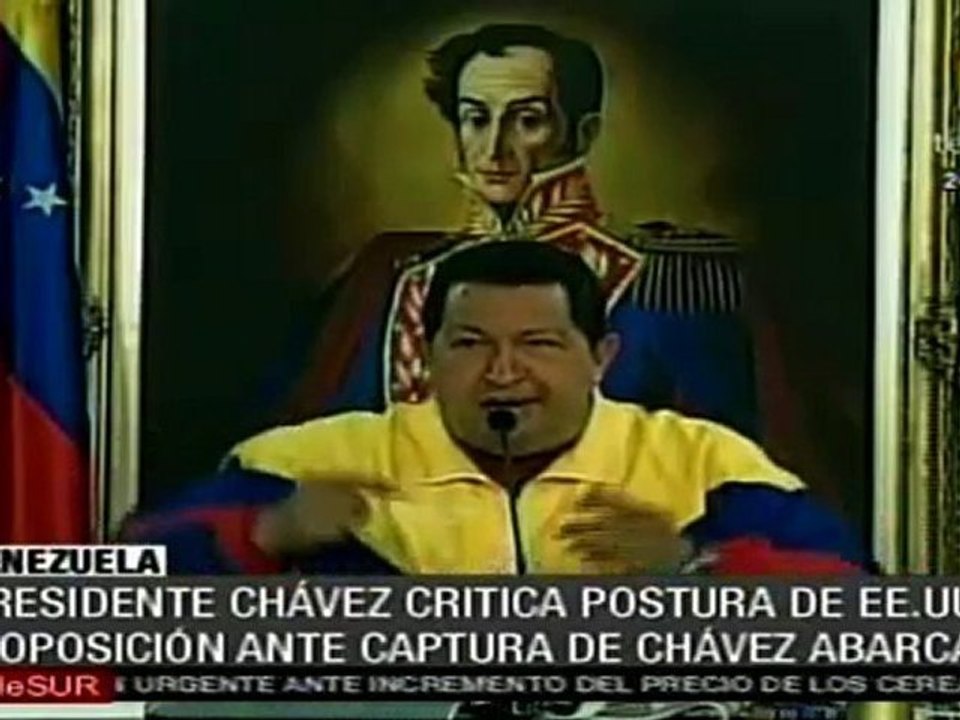 Chávez alerta sobre planes de atentados terorri...