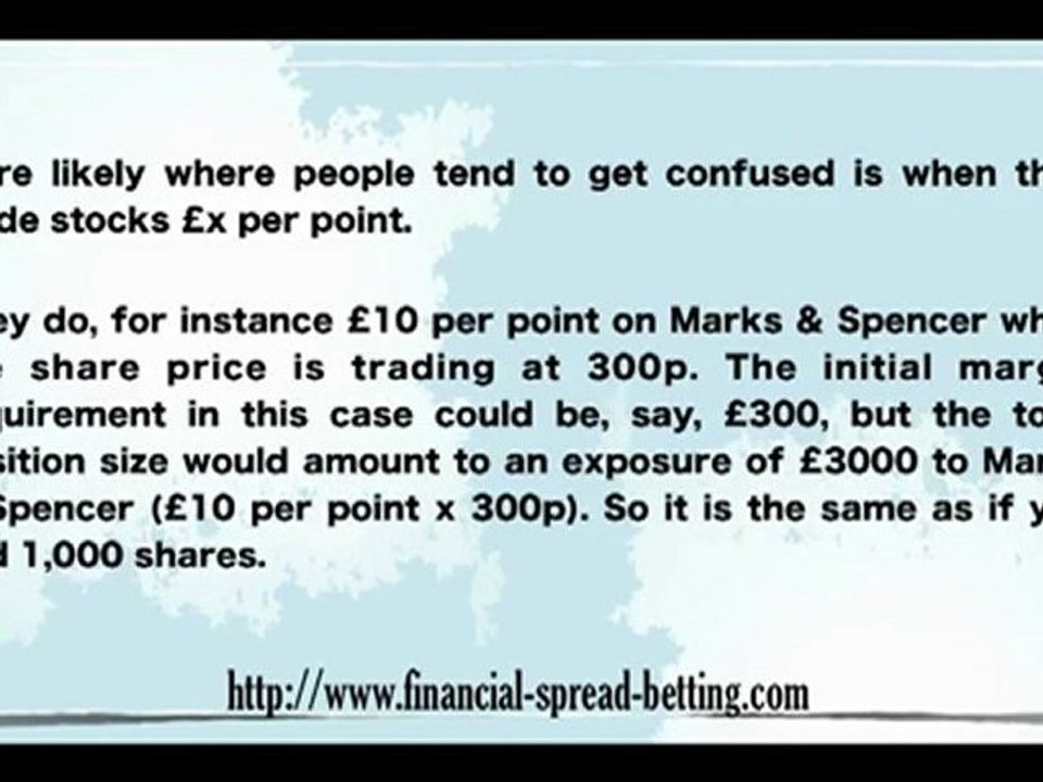 Spread Betting Leverage = Risk