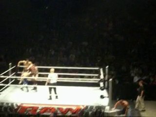 wwe bercy du 24 sept john cena vs nexus