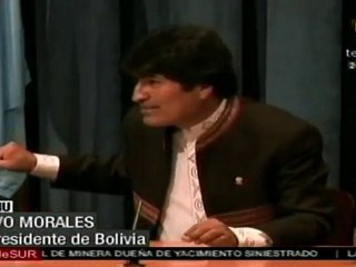Morales considera injusta la postura de EE.UU. hacia Irán