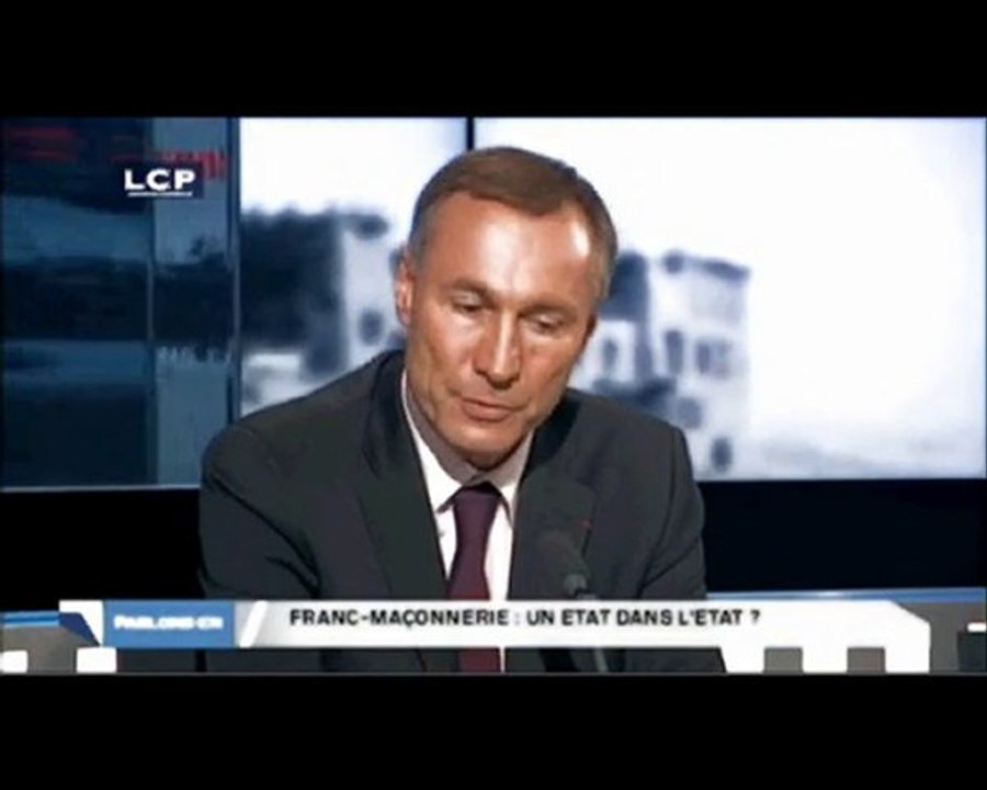 L'inquiétante révélation d'un franc-maçon en direct sur LCP