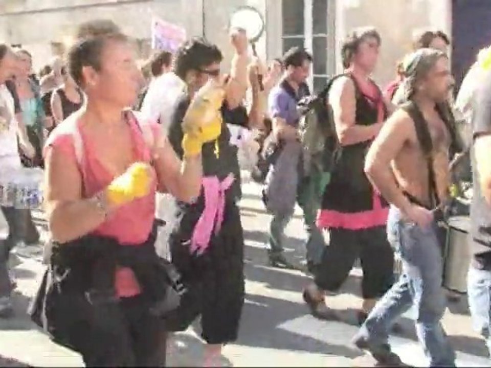 Ségolène Royal manif  Poitiers