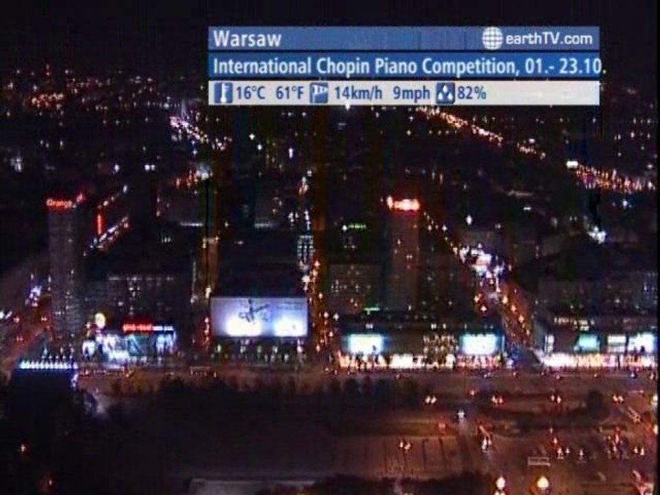 Avignon - France, Budapest - Hungary, Dresden - Germany, Warsaw - Poland, Sydney - Australia, Palma de Mallorca - Spain, Ascona - Ticino - Switzerland