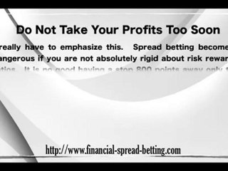 Spread Betting: Define your Risk-Reward Ratio