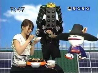 sakusaku 090424 3 たこパに大阪からゲストがやって来ました･･･、の巻