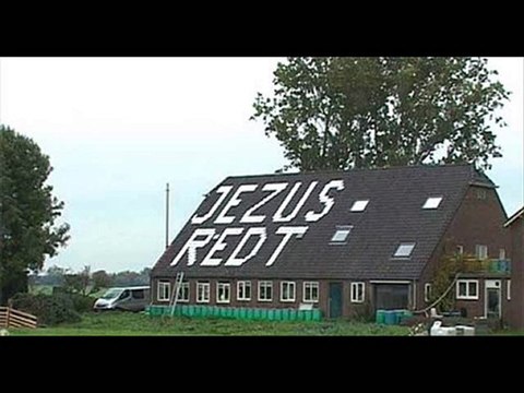 jezus redt moet van het dak af ben er stil van
