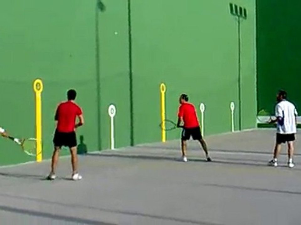 frontenis preolimpico torneo de Rivas cuartos de final 1