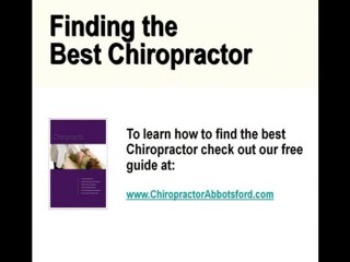 Abbotsford Chiropractor-Choose the Best Chiropractor in Abb